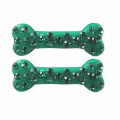 Kreepsville Accessories Dia Mini Hair Bone Green