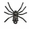Kreepsville Dia Spider Skull Brooch Clear 1 Kreepsville Dia Spider Skull Brooch Clear