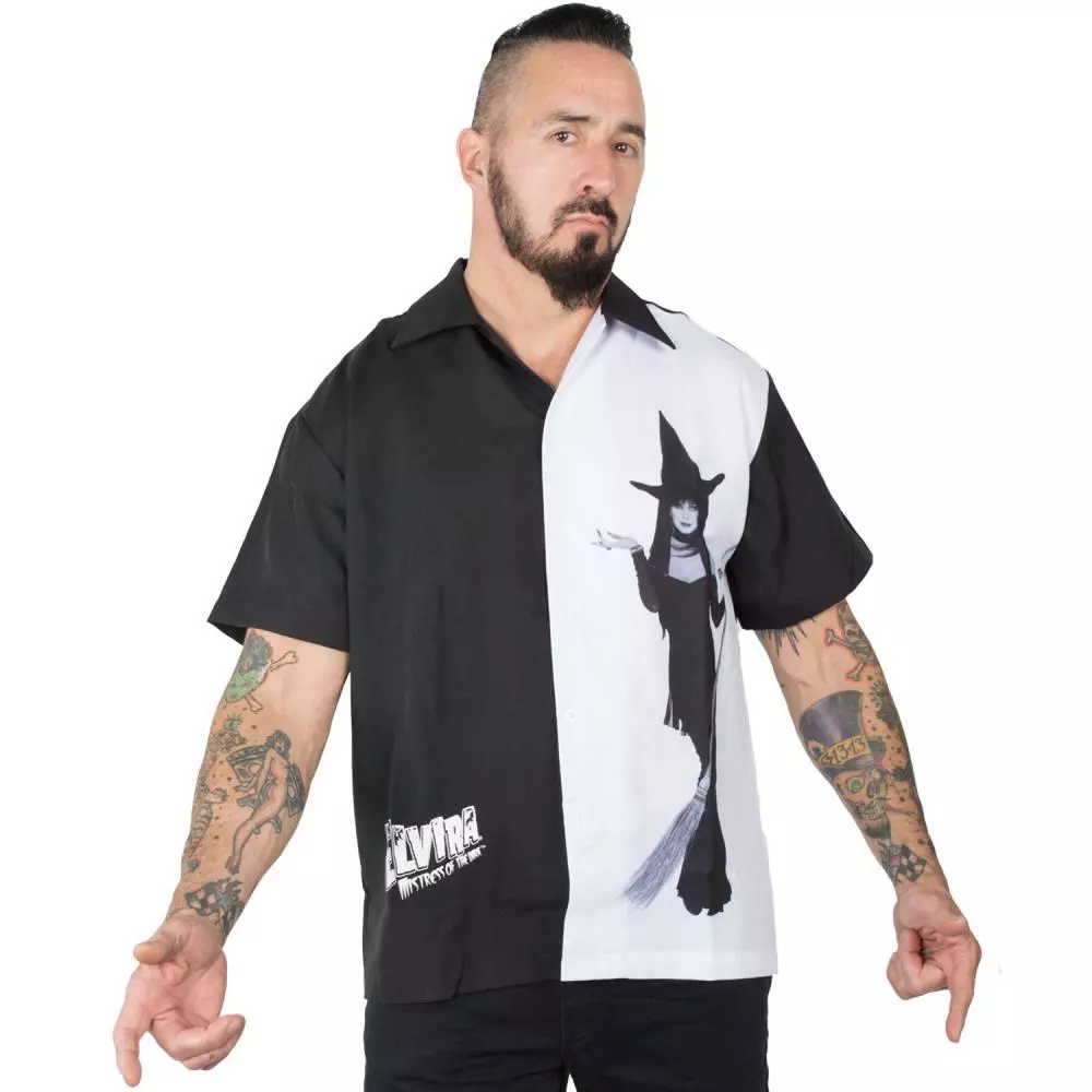 Elvira Witch Panel Shirt 3 Elvira Witch Panel Shirt