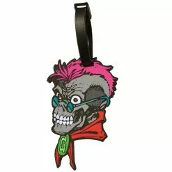 Accessories Goosebumps Curly Skull Luggage Tag