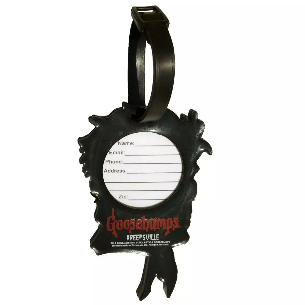 Accessories Goosebumps Curly Skull Luggage Tag 4 Accessories Goosebumps Curly Skull Luggage Tag