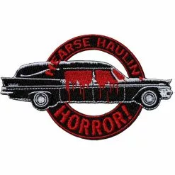Kreepsville Hearse Haulin Horror Patch Accessories