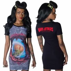 Mars Attacks Looking Blast Dress Women's