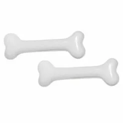 Kreepsville Mini Bone Hair Slides White Accessories