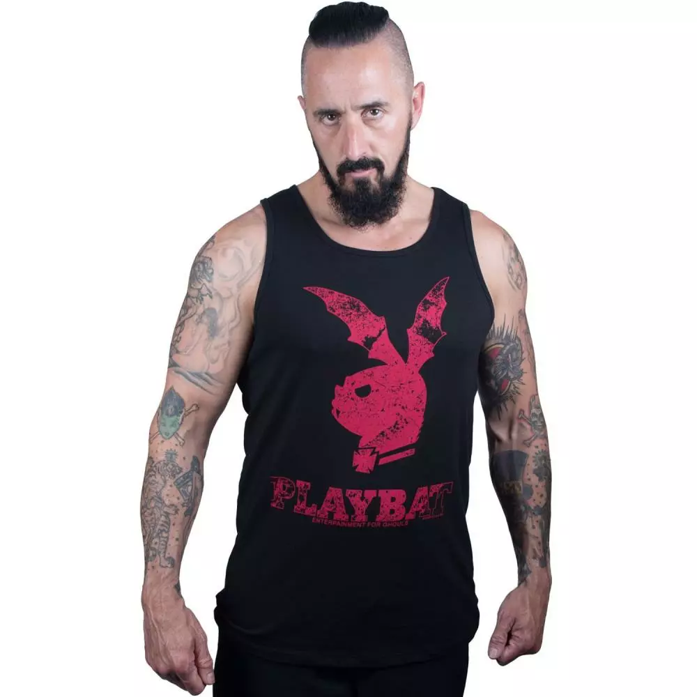 Kreepsville Playbat Mens Beater 3 Kreepsville Playbat Mens Beater