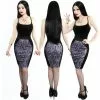 Vampira Arghoul Coffin Pencil Skirt Women's