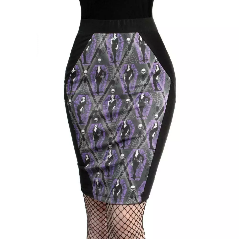 Vampira Arghoul Coffin Pencil Skirt Women's 4 Vampira Arghoul Coffin Pencil Skirt Women's