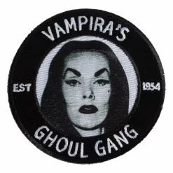 Accessories Vampira Ghoul Gang Patch