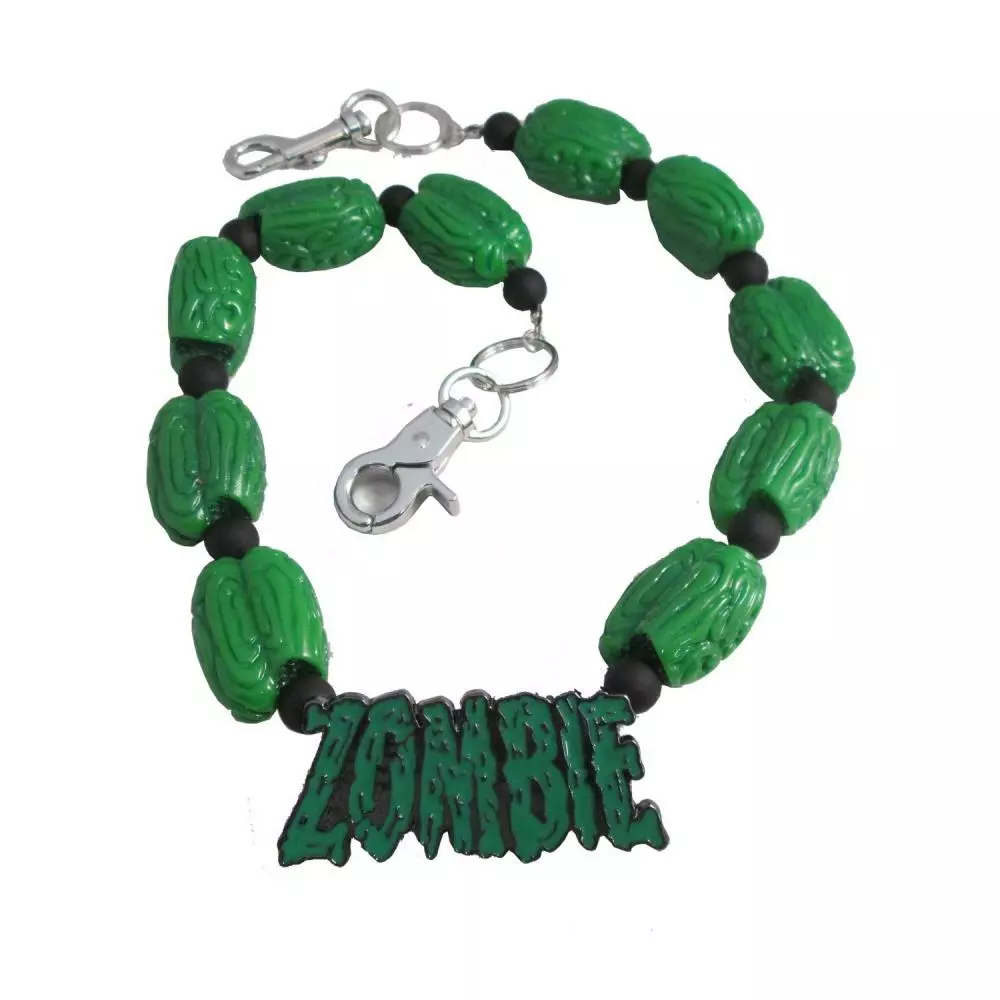 Kreepsville Zombie Brain Wallet Chain 3 Kreepsville Zombie Brain Wallet Chain