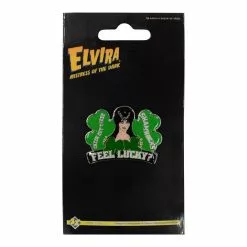 Elvira Knotts Feeling Lucky Enamel Pin Elvira, Mistress Of The Dark
