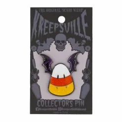 Kreepsville Candy Corn Drac Enamel Pin