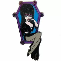 Elvira Coffin Cutie Enamel Pin Badge