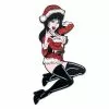 Elvira Santa Suit XL Enamel Pin