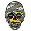 Kreepsville Graves Monster Mummy Enamel Pin Enamel Pins & Buttons