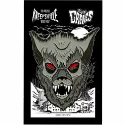 Kreepsville Enamel Pins & Buttons Graves Monster Werewolf Enamel Pin