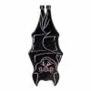 Kreepsville Hanging Bat Glitter Enamel Pin