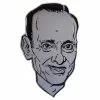 Accessories John Waters Mega Silver Face Enamel Pin
