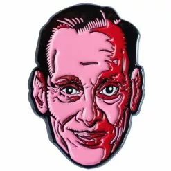 Accessories John Waters Pink Face Enamel Pin