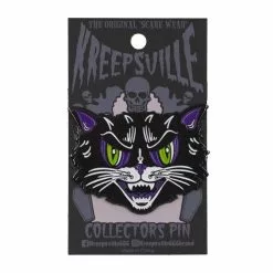 Kreepsville Kattitude Enamel Pin Enamel Pins & Buttons