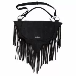 Kreepsville Bags & Purses Bat Wing Fringe Shoulder Bag