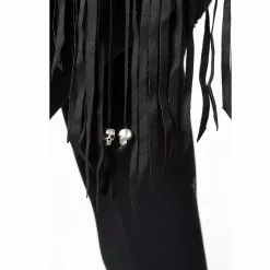 Elvira Bat Wing Fringe Shoulder Bag