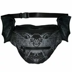 Kreepsville Bat Hip Pouch Bags & Purses