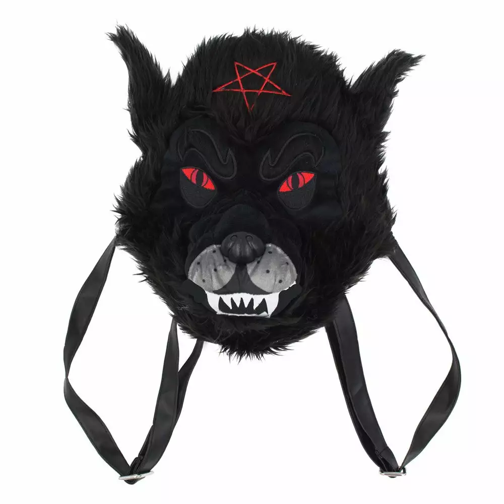 Kreepsville Bags & Purses Wolfhead Plush Purse Bag 3 Kreepsville Bags & Purses Wolfhead Plush Purse Bag