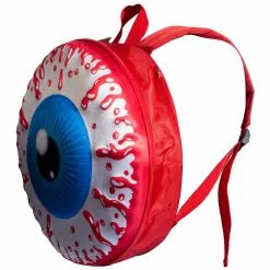 Kreepsville Eyeball Backpack Red Bags & Purses