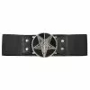 Kreepsville Elastic Waist Belt Goat Head Black 2 Kreepsville Elastic Waist Belt Goat Head Black
