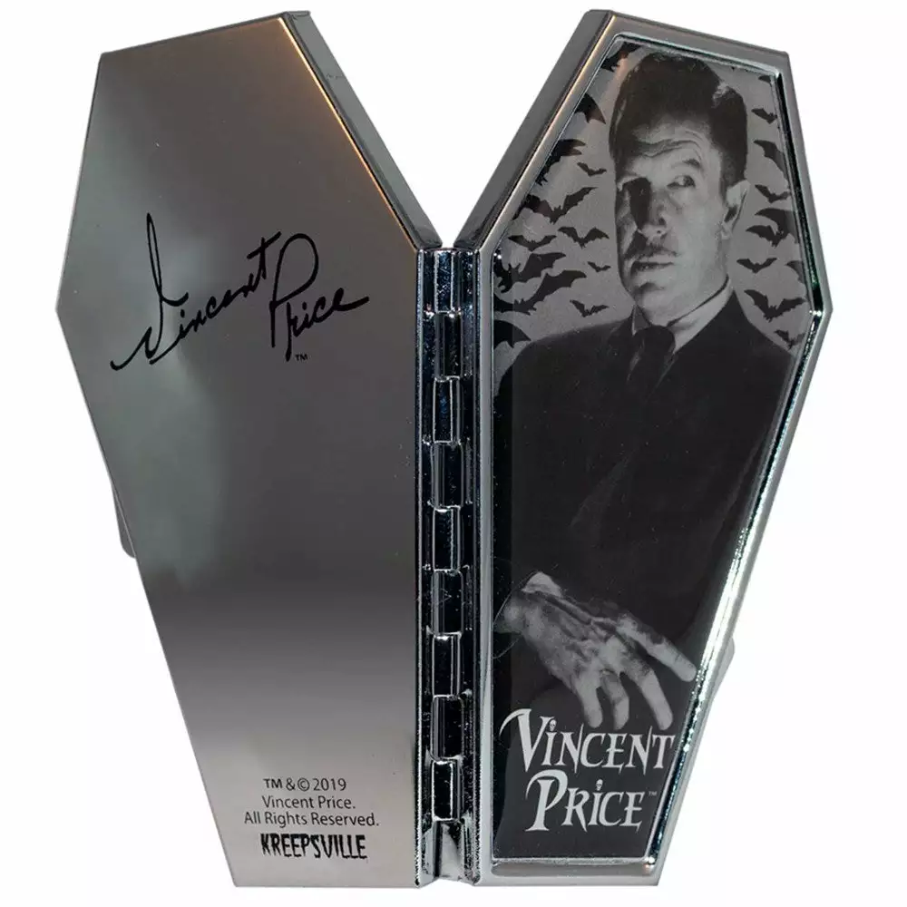 Accessories Vincent Price Coffin Compact 4 Accessories Vincent Price Coffin Compact