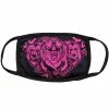 Kreepsville Accessories Dia De Los Muertos Pink Face Mask