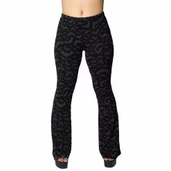 Kreepsville Women's Bat Repeat Flare Leggings