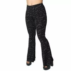 Kreepsville Women's Bat Repeat Flare Leggings