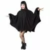 Kreepsville Glamour Ghoul Web Cape Black Fur