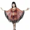Kreepsville Devil Disguise Mesh Cape Women's