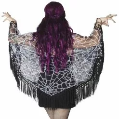 Kreepsville Spiderweb Mesh Cape