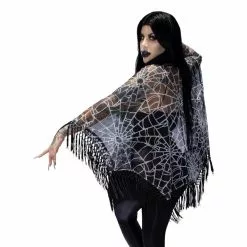 Kreepsville Spiderweb Mesh Cape 7 Kreepsville Spiderweb Mesh Cape