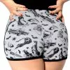 Women's Elvira Comic Icon Womens Running Shorts
