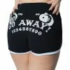 Kreepsville Women's Go Away Womens Running Shorts