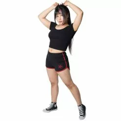 Kreepsville Satanic Goat Womens Running Shorts Women's