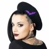 Kreepsville Accessories Bat Repeat Purple Beret Hat 1 Kreepsville Accessories Bat Repeat Purple Beret Hat