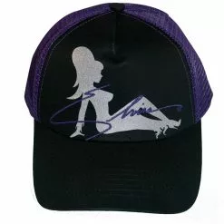 Elvira Trucker Girl Purple Hat Men's