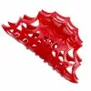 Kreepsville Spiderweb Hair Claw Clip Red