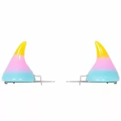 Kreepsville Horror Hair Horns - Rainbow
