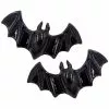 Kreepsville Lil Black Bats Hair Slides Pair Accessories 2 Kreepsville Lil Black Bats Hair Slides Pair Accessories