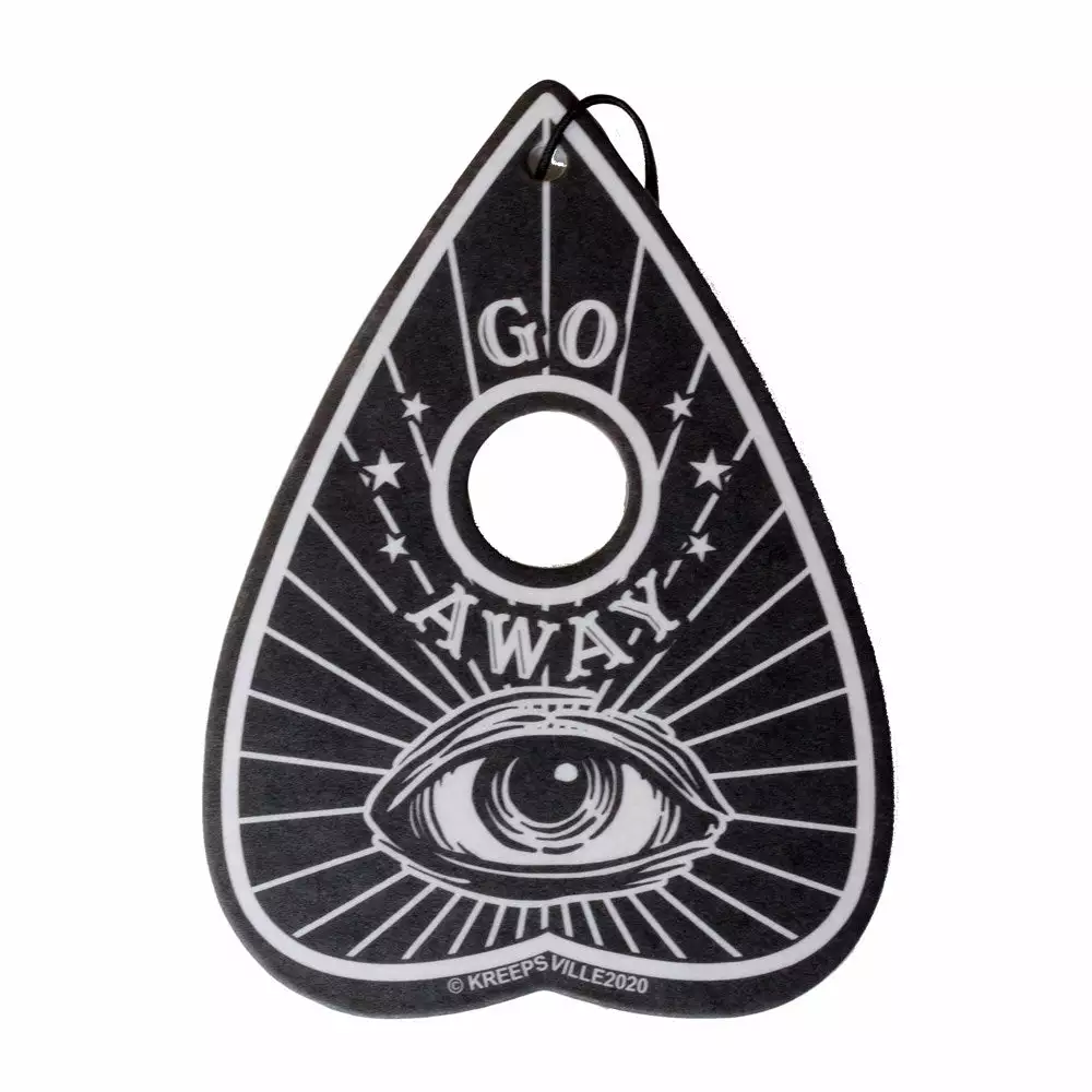 Kreepsville Go Away Planchette Air Freshener 3 Kreepsville Go Away Planchette Air Freshener