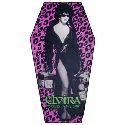 Elvira Leo Coffin Beach Towel