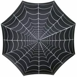 Kreepsville Skull Handle Spiderweb Umbrella Homewares & Gifts 9 Kreepsville Skull Handle Spiderweb Umbrella Homewares & Gifts