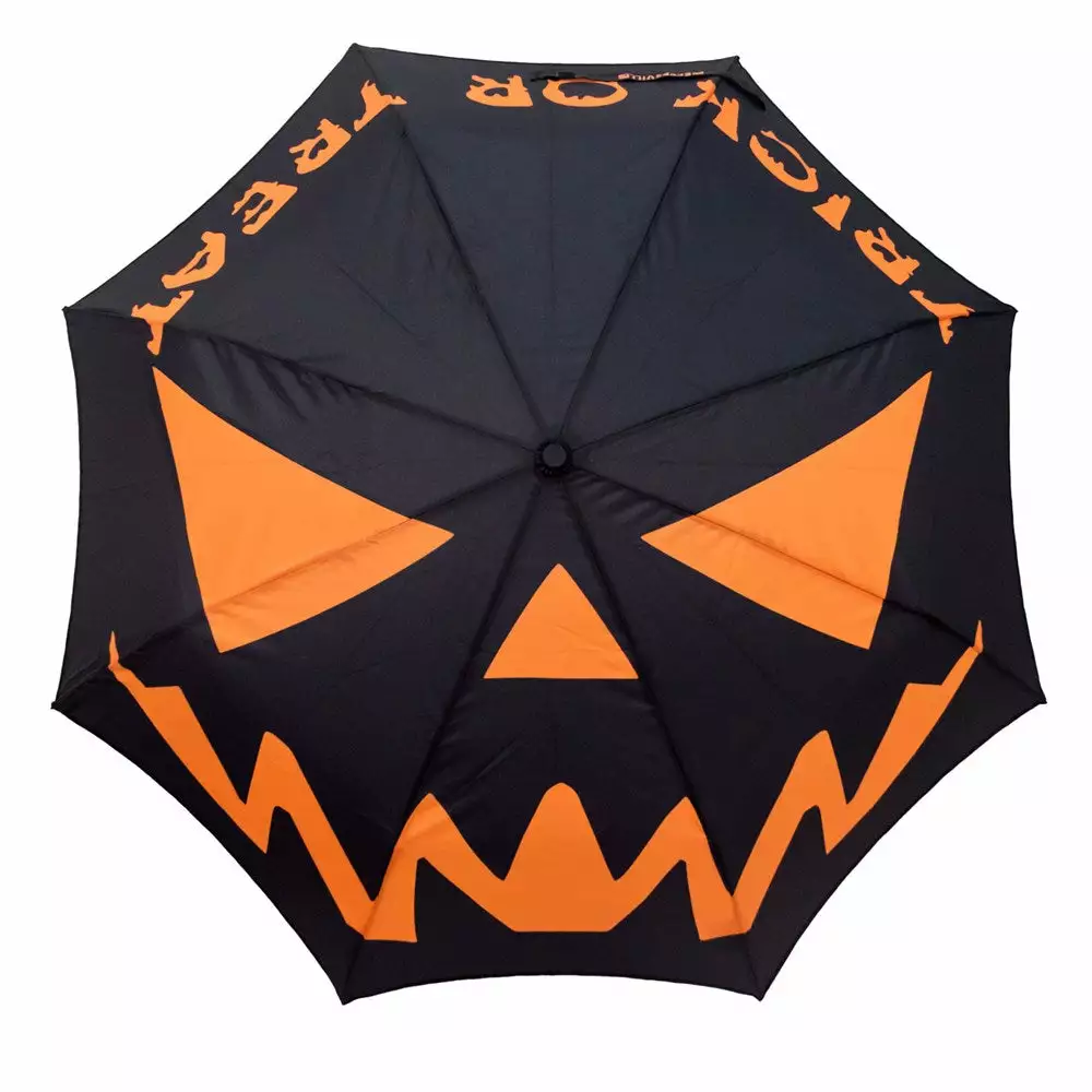 Kreepsville Skull Handle Trick Or Treat Umbrella Homewares & Gifts 3 Kreepsville Skull Handle Trick Or Treat Umbrella Homewares & Gifts