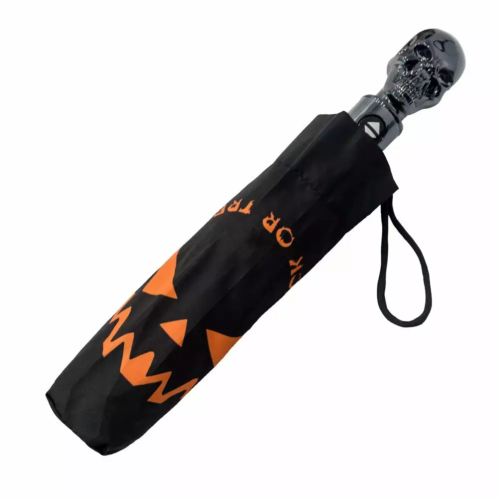 Kreepsville Skull Handle Trick Or Treat Umbrella Homewares & Gifts 5 Kreepsville Skull Handle Trick Or Treat Umbrella Homewares & Gifts